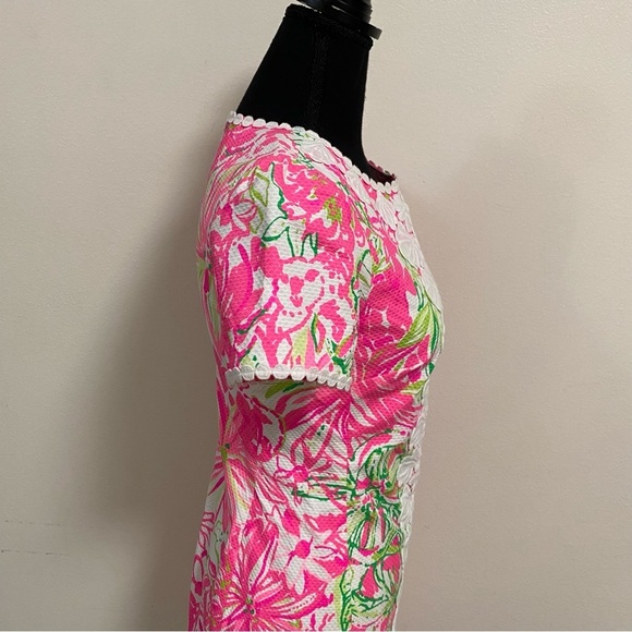 Lilly Pulitzer Dress Women’s Size 00 Maisie Stretch Shift Dress Koala Me Maybe - Picture 5 of 15